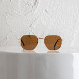 Sahara Aviator Sunglasses Tea