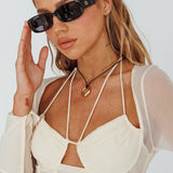 Eola Retro Sunglasses Black