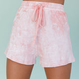 Cruise Control Tie Dye Shorts Pink