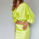 Casablanca Twist Top Citron