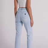 Abrand Venice Straight Kes Jeans Bleached Blue