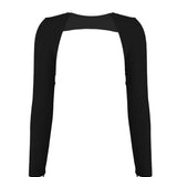 Playa Long Sleeve Cover Up Black