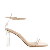 BiLLiNi Oralee Block Heel Nude