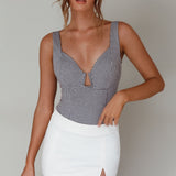 Ivy League Houndstooth Bodysuit Multi