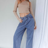 Holland One Shoulder Knit Top & Long Sleeve Shrug Latte