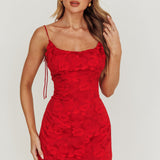 Come Here Mini Dress Red