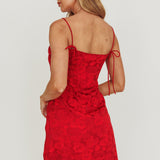 Come Here Mini Dress Red