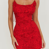 Come Here Mini Dress Red