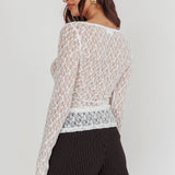 Rhian Pinstripe Double Waistband Skort Black White