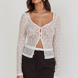 Rhian Pinstripe Double Waistband Skort Black White