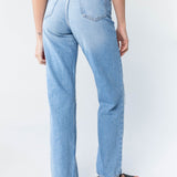 DR DENIM Echo Jeans Empress Sky Blue Rip