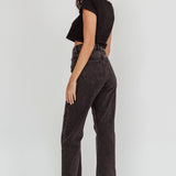 DR DENIM Echo Straight Jeans Retro Black