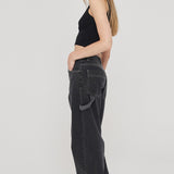 DR DENIM Faye Worker Concrete Black