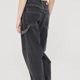 DR DENIM Faye Worker Concrete Black
