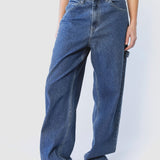 DR DENIM Faye Worker Pebble Mid Stone