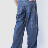 DR DENIM Faye Worker Pebble Mid Stone