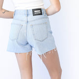 DR DENIM Nora Shorts Empress Light Blue