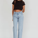 DR DENIM Arch Straight Jeans Stream Light Used