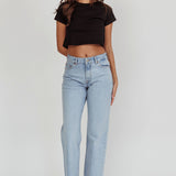 DR DENIM Arch Straight Jeans Stream Light Used