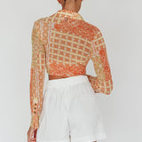 Maxeen Side Pocket Shorts White