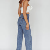 Romina Rose Bust Crop Top Ivory