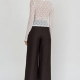Nights Dream Wide Leg Pants Black