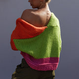 Neon Carnival Knit Cardigan Multi