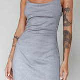 One Last Dance Diamante Strap Mini Dress Silver