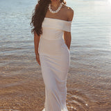 Southern Star Oversized Bow Maxi Dress Ivory