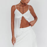 Emotional Knee Length Skirt Off White