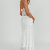 Laganas Maxi Lace Skirt White