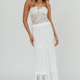 Laganas Lace Top White