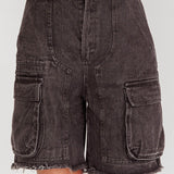Tardy Cargo Short Jorts Black