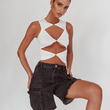 Tardy Cargo Short Jorts Black