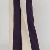 Dream Girl Contrast Wide Leg Pant Midnight
