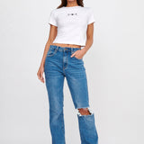 LIONESS Angels Baby Tee Porcelain