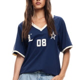 LIONESS Spectate Top Indigo