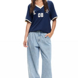 LIONESS Spectate Top Indigo