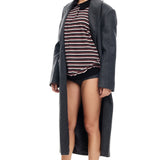 LIONESS Olsen Coat Grey Marle