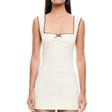 LIONESS Fortune Mini Dress Ivory