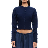 LIONESS Ghost Mini Skirt Navy