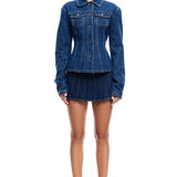 LIONESS Rider Mini Skort Blue
