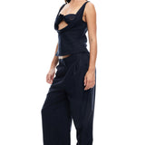 LIONESS Delilah Top Navy