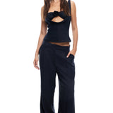 LIONESS Delilah Top Navy