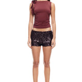 LIONESS Rendezvous Top Burgundy