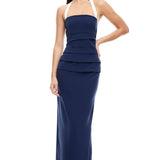 LIONESS 1999 Maxi Dress Navy