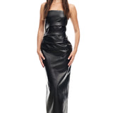 LIONESS 1999 Maxi Dress Onyx