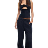 LIONESS La Quinta Pants Navy