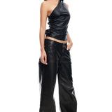 LIONESS Top Model Pants Onyx