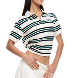LIONESS Leisure Polo Ivory Moss